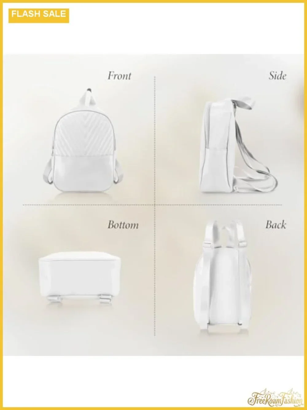 PU Leather Mini Backpack Purse with Adjustable Strap for Women